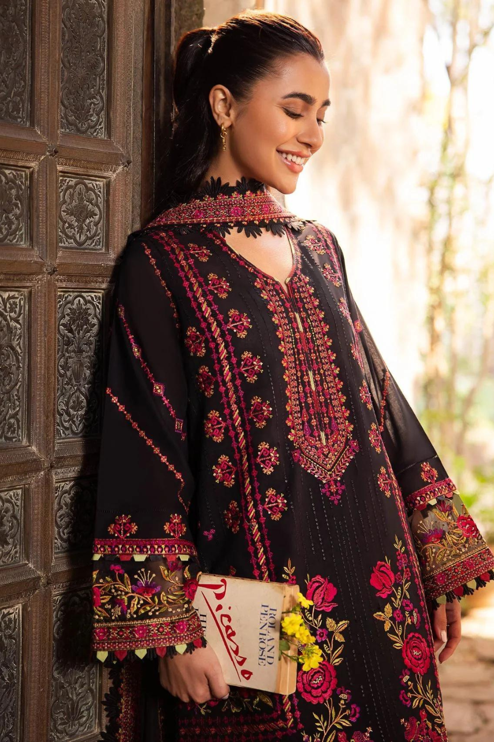 Zaha Dhanak 3PC Embroidered ZH-960