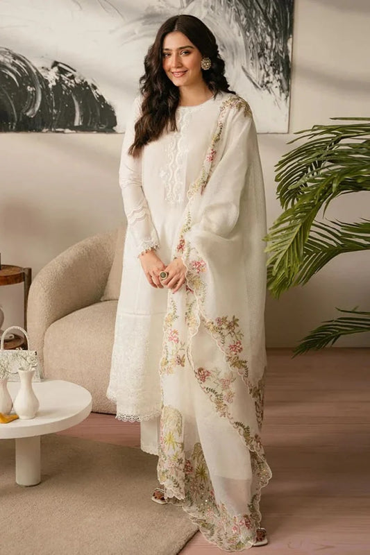 3 PIECE EMBROIDERED LAWN SUIT SS-456 L