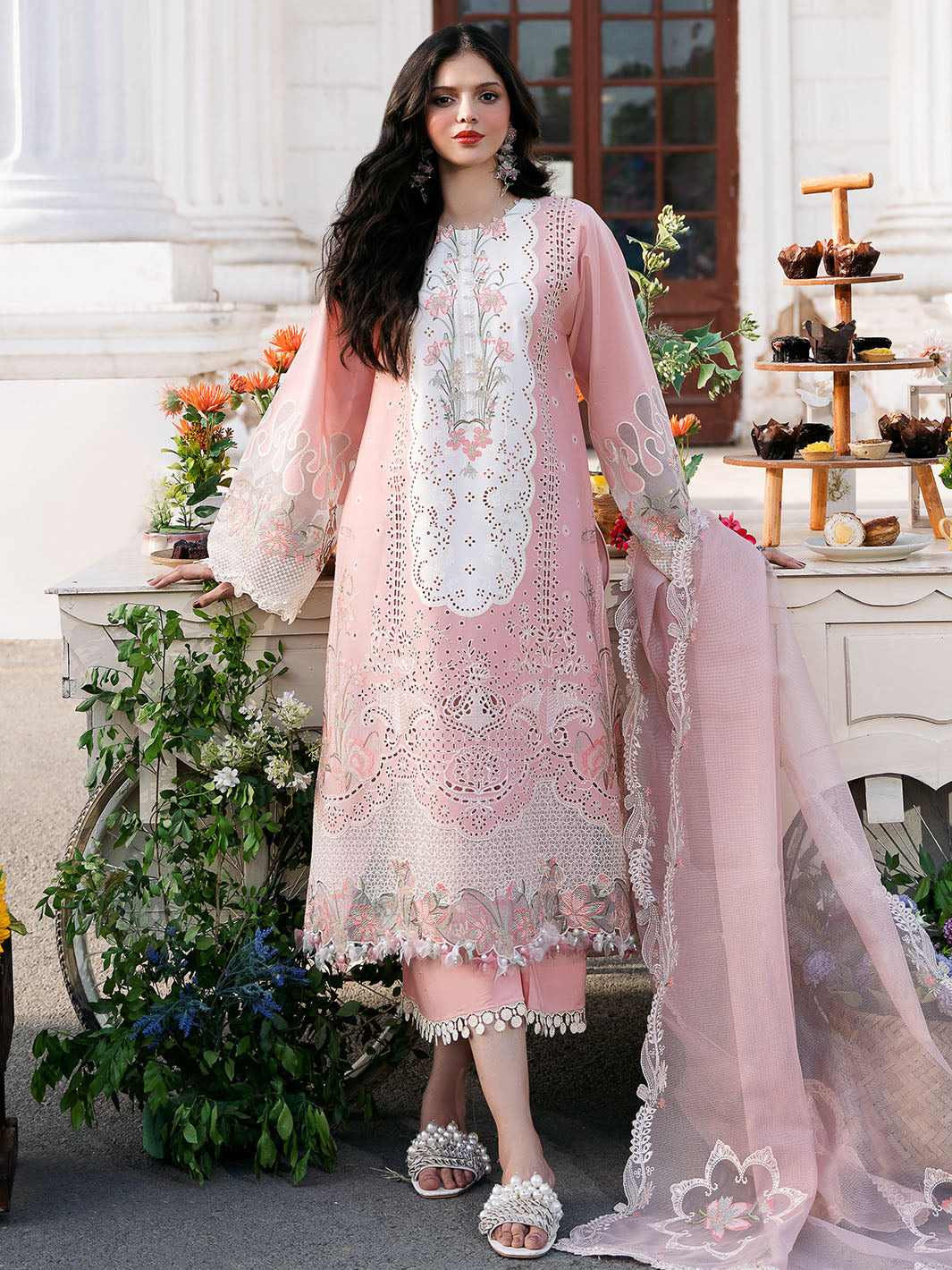 3 Piece Embroidered Lawn