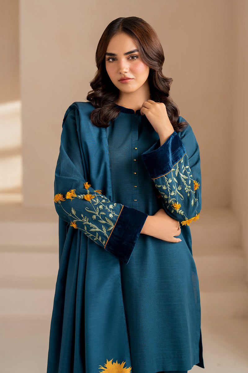 EMBROIDERED DHANAK PR-999