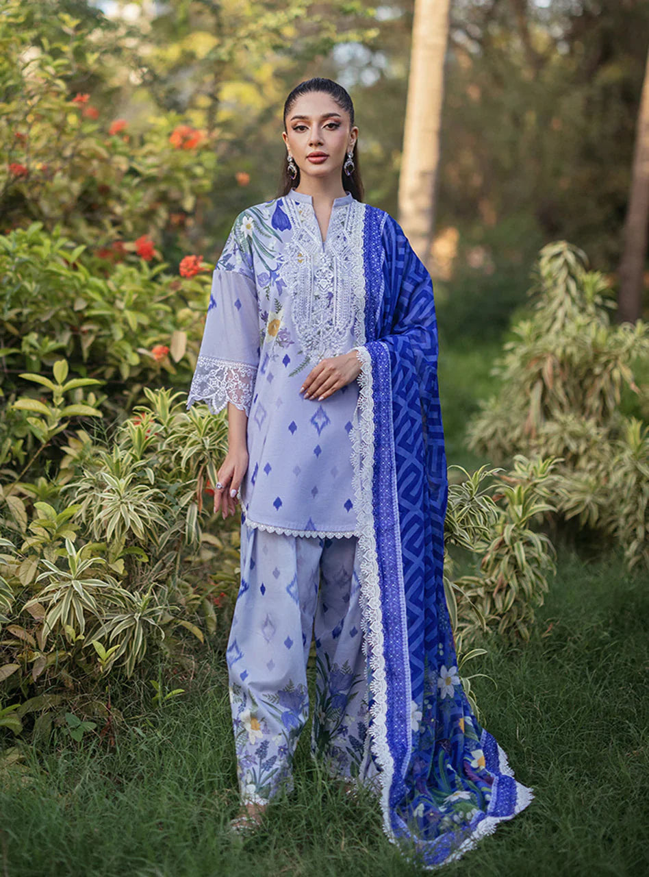 Zainab Chottani - 3 Piece Lawn Suit - QQ660