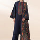 Lawn-3PC Embroidered with Digital Printed Jacquard Dupatta-5116