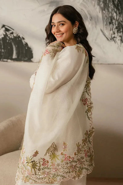 3 PIECE EMBROIDERED LAWN SUIT SS-456 L - QQ