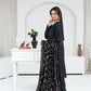 CREATION Dhanak 3PC Chikankari Embroidered Shirt With Velvet Plachi Shawl- 2107