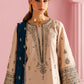 Dhanak-3PC Embroidered Shirt with Sequins Embroidered Dupatta-6004
