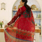Dhanak 3PC  Embroidered Shirt With Digital printed wool shawl-659