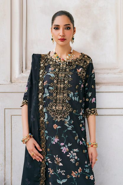KHADDAR-3PC WITH KHADDAR PRINTED SHIRT & TROUSER-928 - QQ