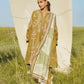 ZARA SHAHJAHAN 3PC Dhanak Embroidered Shirt With Digital Printed Shawl-271
