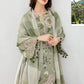 BAROQUE 3PC KARANDI PRINTED SHIRT WITH KARANDI PRINTED DUAPTTA AND TROUSER-801