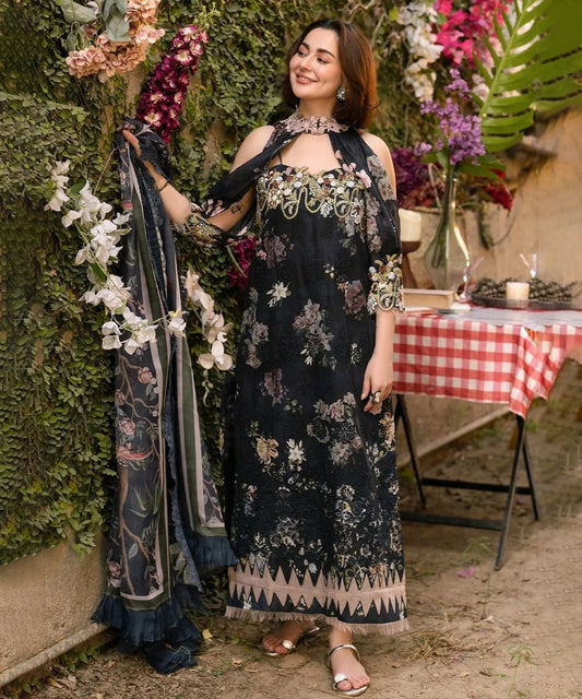 KHADDAR-3PC WITH KHADDAR PRINTED SHIRT & TROUSER-930 - QQ