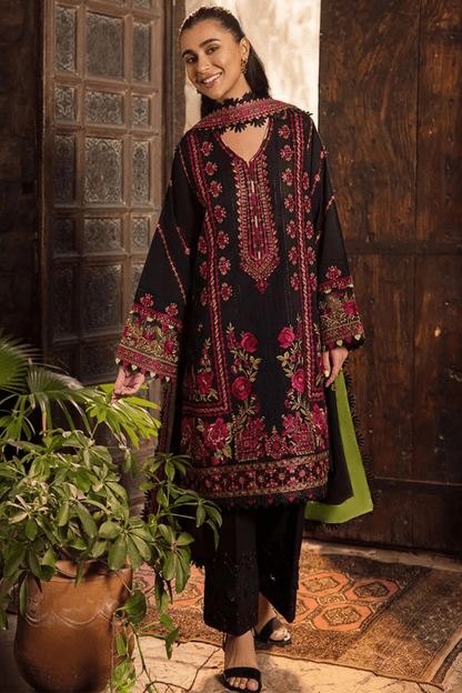 Zaha Dhanak 3PC Embroidered ZH-960 - QQ