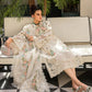 Lawn-3PC Embroidered Shirt with Organza Embroidered Dupatta-1168