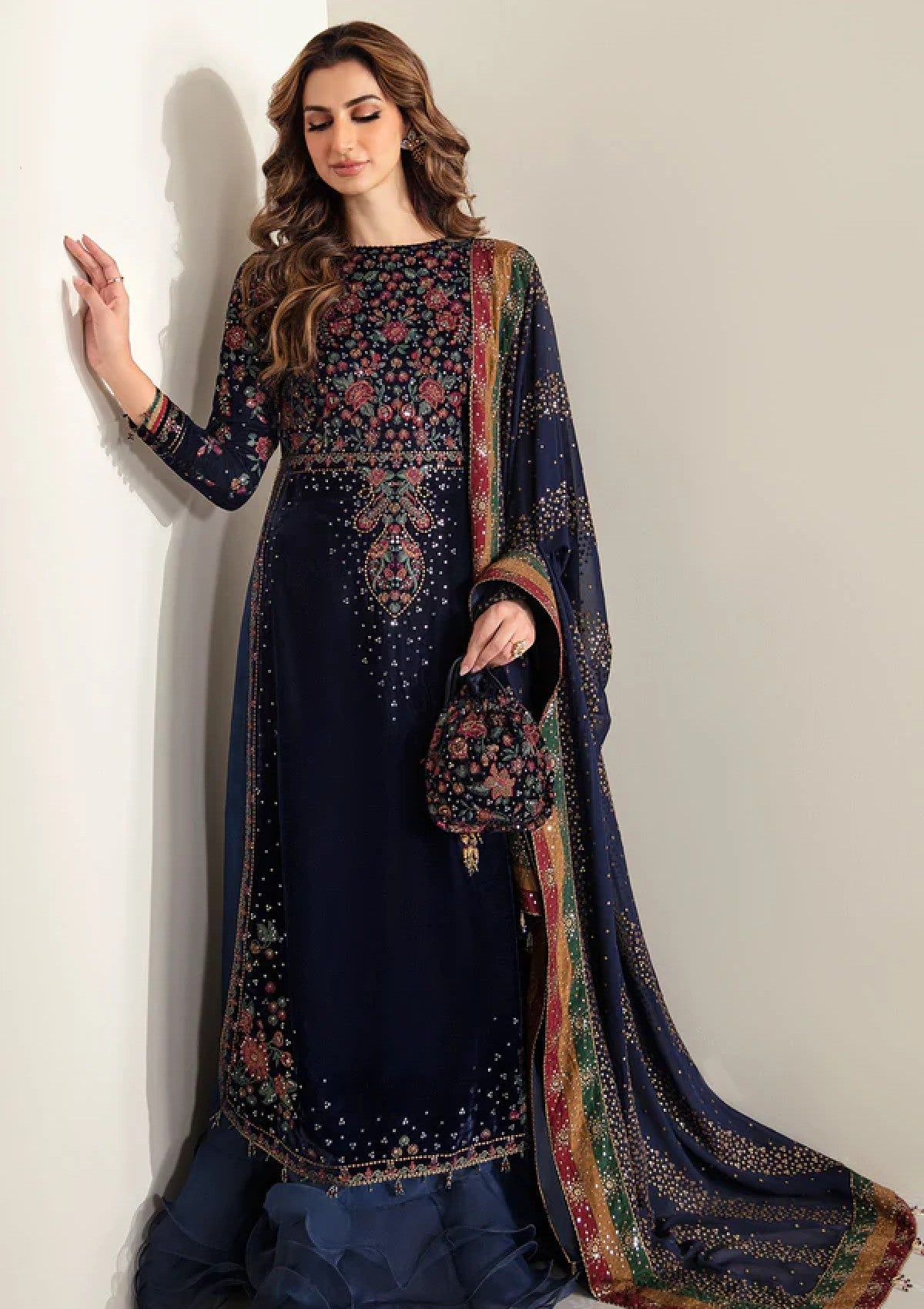 Embroidered Velvet Jazmin JZ-990