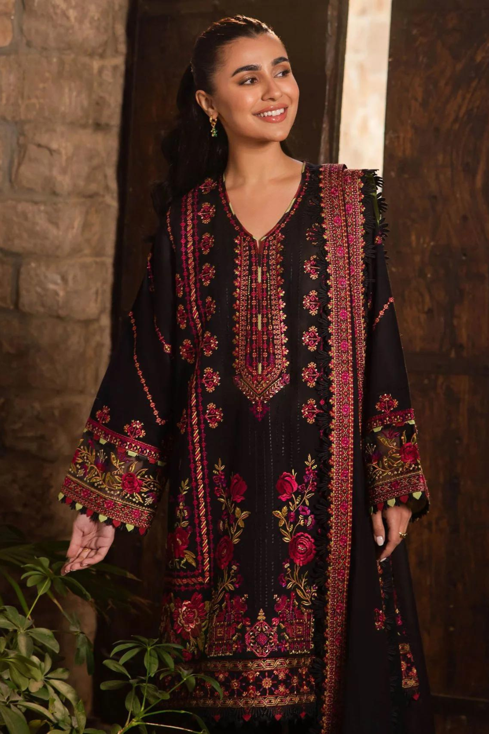 Zaha Dhanak 3PC Embroidered ZH-960