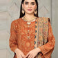 Linen 3PC Embroidered With Chiffon Embroidered Dupatta-672