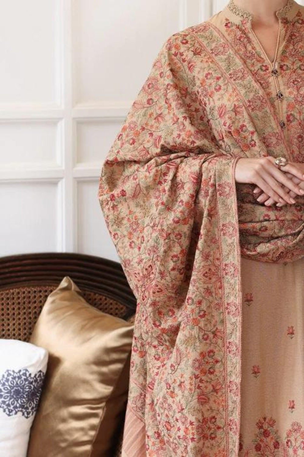 Bareeze 3Pcs Dhanak Embroidered BR-685