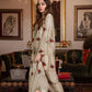 Silk 3PC Embroidered With Organza Embroidered Dupatta-1316 D