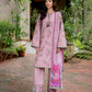 JAZMIN  3PC Dhanak Embroidered Shirt With Digital Printed Shawl-288