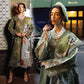 MUSHQ Dhanak 3PC Embroidered With Digital Printed Wool Shawl-103