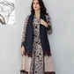 BAROQUE 3PC KARANDI PRINTED SHIRT WITH KARANDI PRINTED DUAPTTA AND TROUSER-802