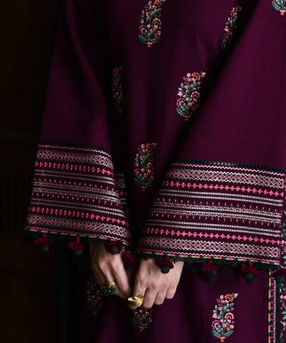 3PC Lawn Embroidered Shirt with Embroidered Dupatta-5168 - QQ