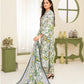 CREATION KHADDAR 3PC WITH KHADDAR PRINTED SHIRT & TROUSER-915
