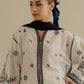 Lawn-3PC Embroidered Shirt with Digital Printed Jacquard Dupatta-1400