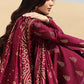 Lawn-3PC Embroidered Shirt with Digital Printed Jacquard Dupatta - 1331