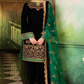 Zainab Chottani Velvet 3PC Embroidered JZ-953