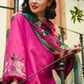 3PC-Printed Lawn Shirt With Voile Printed Dupatta-1541