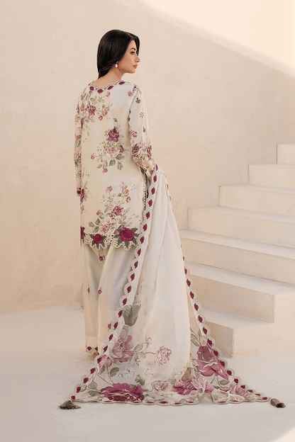 KHADDAR-3PC WITH KHADDAR PRINTED SHIRT & TROUSER-927 - QQ