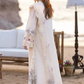 QALAMKAR 3PC Lawn Embroidered Shirt With Organza Embroidered Dupatta- 5013