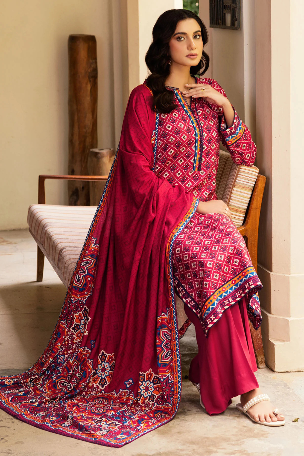 Motifz KARANDI 3PC Printed Q0434