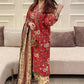 3PC LAWN PRINTED SHIRT WITH VOILE PRINTED DUAPTTA -4009