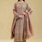 Lawn-3PC Embroidered Shirt With Digital Printed Jauqard Dupatta-5153