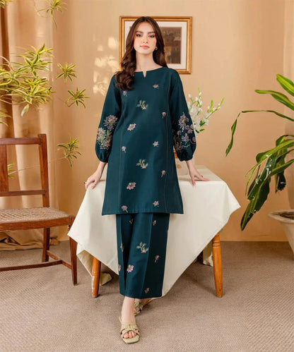 Lawn 2PC Embroidered -5008 - QQ