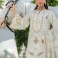 Lawn-3PC Chikankari Embroidered With Digital Printed Jacquard Dupatta-5202