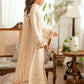 Dhanak-3PC Embroidered Shirt with Organza Embroidered Dupatta- 3368