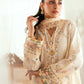 Dhanak-3PC Embroidered Shirt with Organza Embroidered Dupatta- 3368