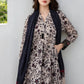 BAROQUE 3PC KARANDI PRINTED SHIRT WITH KARANDI PRINTED DUAPTTA AND TROUSER-802