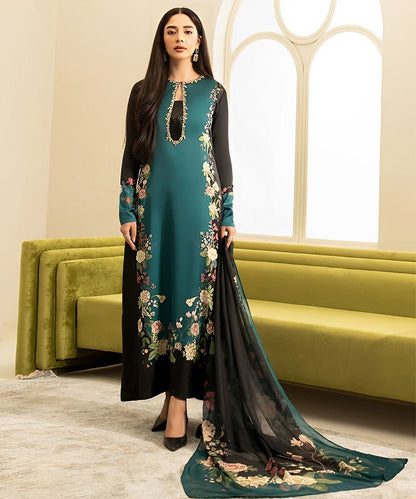 LULUSAR Silk 3PC Digital Printed-868 - QQ