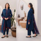 JAZMIN 3PC DHANAK EMBROIDERED SHIRT WITH DIGITAL PRINTED DUPATTA-667