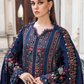 Dhanak 3PC Embroidered Shirt with Dhanak Embroidered Dupatta-3384