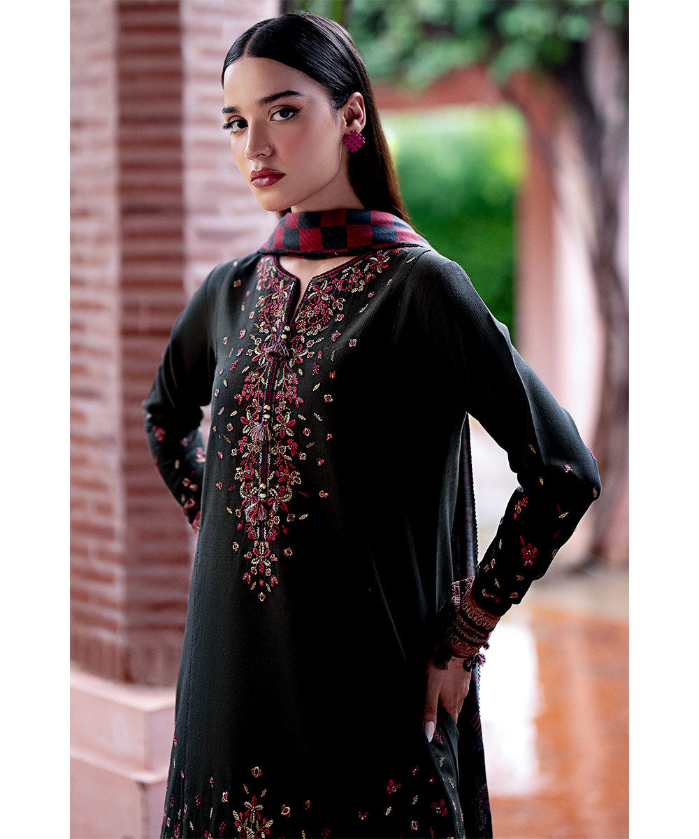 JAZMIN Dhanak 3PC Embroidered Q0460