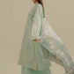 Lawn-3PC Embroidered Shirt with Digital Printed Jacquard Dupatta-1388