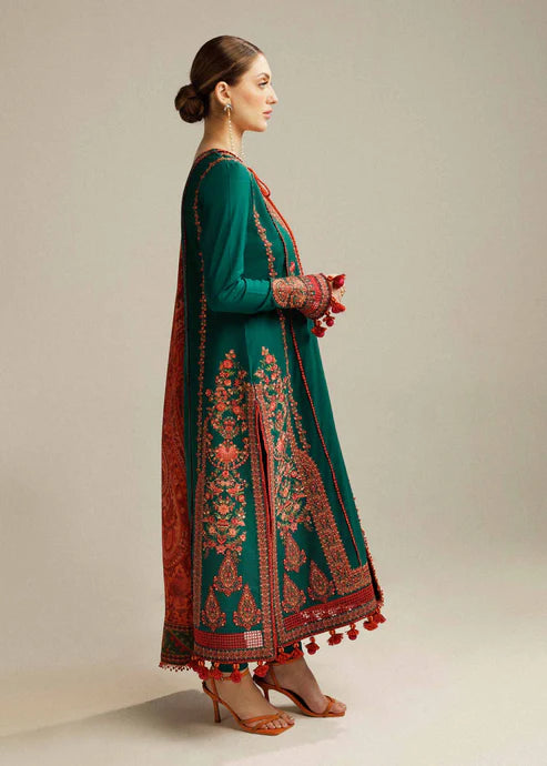 Lawn-3PC Embroidered with Digital Printed Jacquard Dupatta-5113
