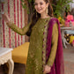 Lawn 3PC Embroidered With Chiffon Embroidered Dupatta-5020