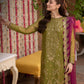 Lawn 3PC Embroidered With Chiffon Embroidered Dupatta-5020