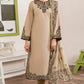 3PC Lawn Embroidered Shirt with Digital Printed Jacquard Dupatta-5093
