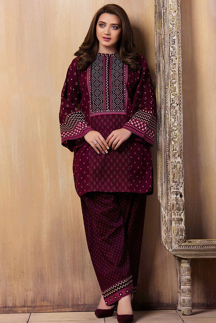 Kayseria 2Pcs Lawn Embroidered Q659